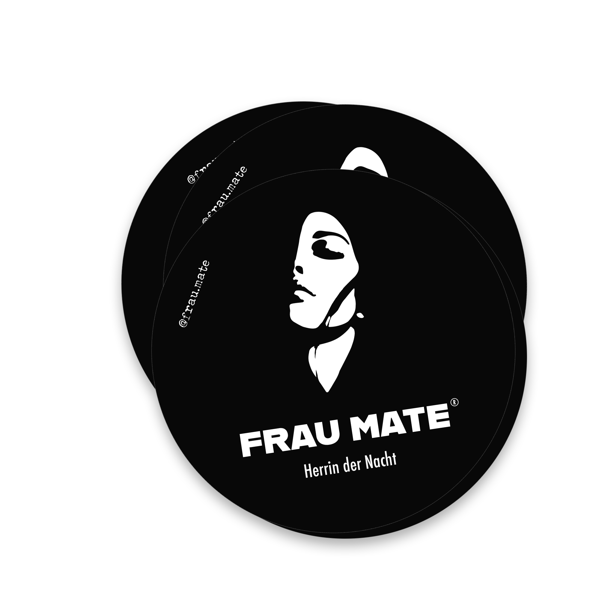 FRAU MATE Sticker "Herrin der Nacht" (5x)